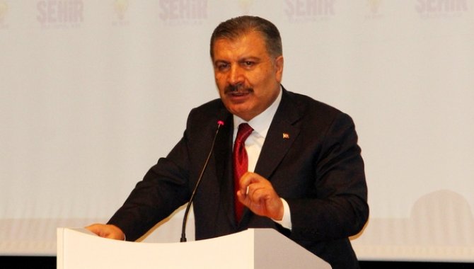 Sağlık Bakanı Koca, Kırşehir'de "Gençlik Buluşması" programında konuştu: