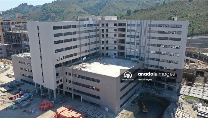 Ordu Şehir Hastanesi'nin 2024'te hizmete girmesi hedefleniyor