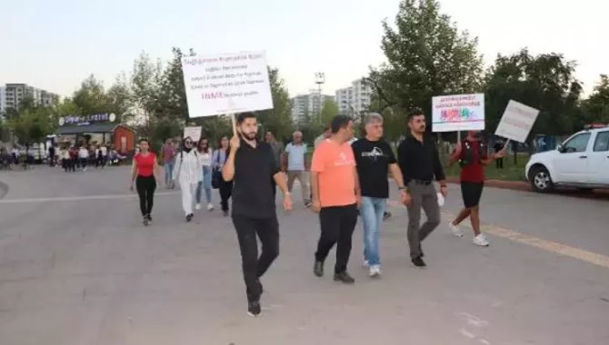 Diyarbakır'da sağlıklı yaşam yürüyüşü yapıldı