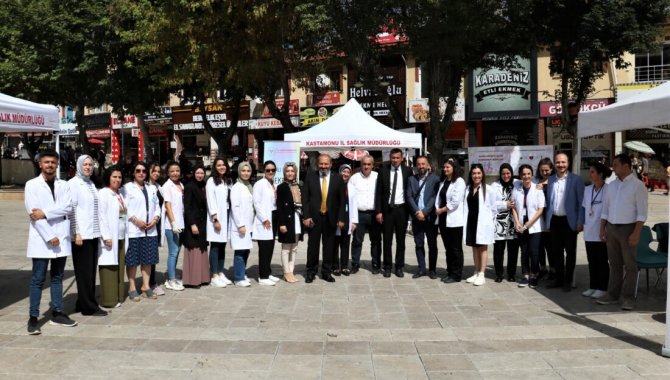 Kastamonu'da "Halk Sağlığı Sokağı" kuruldu