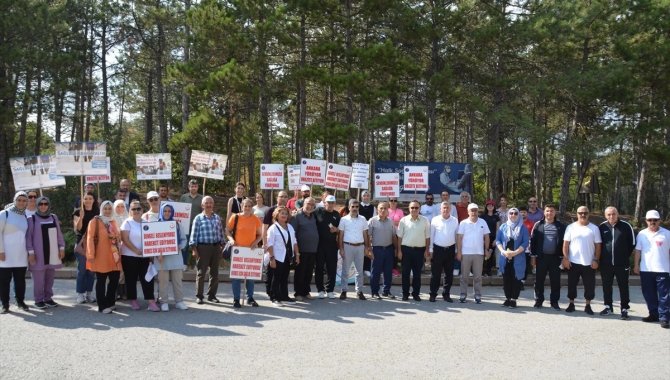 Kahramankazan'da sağlıklı yaşam yürüyüşü düzenlendi