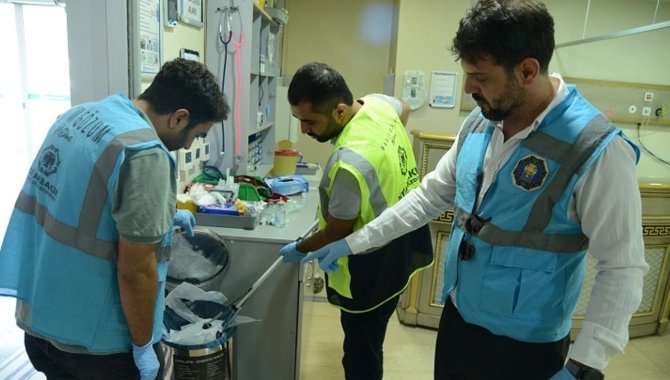 Diyarbakır'da sağlık kuruluşlarında tıbbi atık denetimi yapıldı