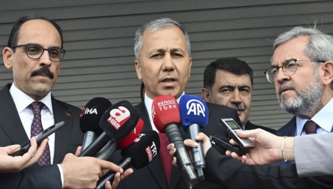 İçişleri Bakanı Yerlikaya, Ankara'daki terör saldırısında yaralanan polis memurlarını ziyaret etti: