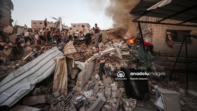 İsrail'in Gazze'ye düzenlediği saldırılarda can kaybı 9 bin 500'e yükseldi