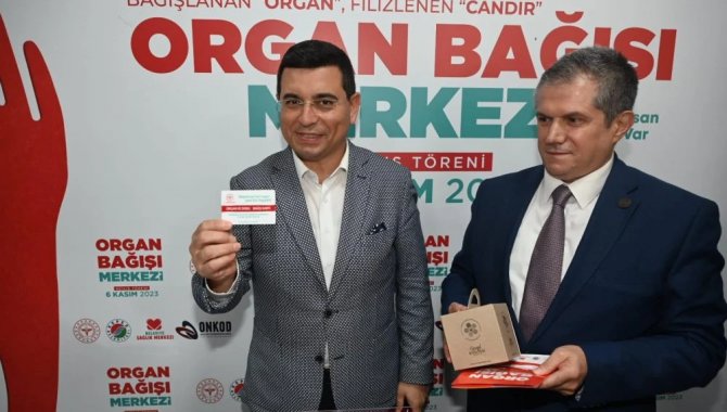 Kepez Belediyesi Organ Bağışı Merkezi törenle hizmete açıldı