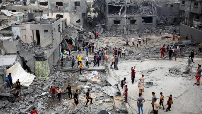 İsrail saldırıları nedeniyle Gazze'de 16 hastane ve 34 sağlık merkezi hizmet dışı kaldı