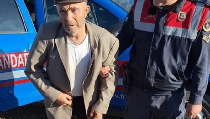 Mihalgazi'de kaybolan alzheimer hastası yaşlı adam jandarma tarafından bulundu
