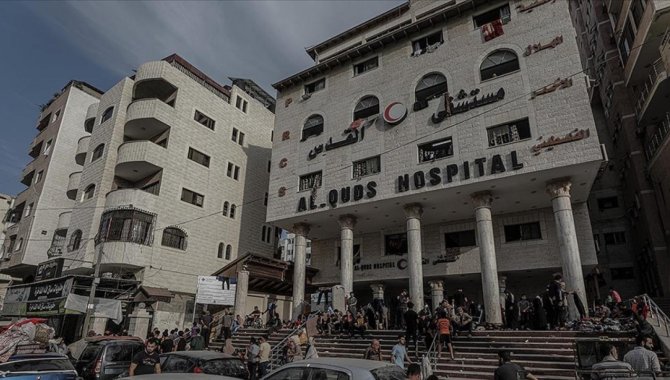 Filistin Kızılayı: Gazze'deki Kudüs Hastanesi tamamen hizmet dışı kaldı