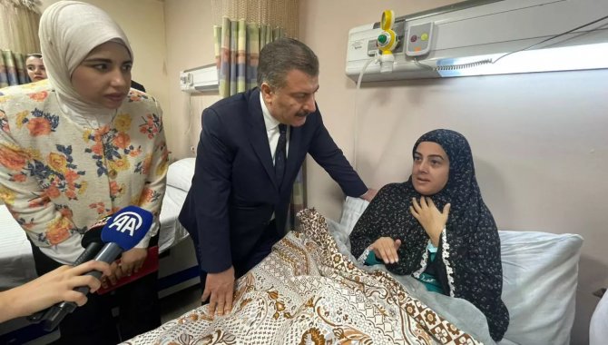 Sağlık Bakanı Koca'dan Gazzeli hastaların tahliyesine ilişkin açıklama: