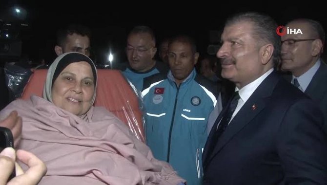 Gazze Şeridi’nden Türkiye’ye Getirilecek 27 Hastayı Taşıyan Uçak Mısır’dan Havalandı