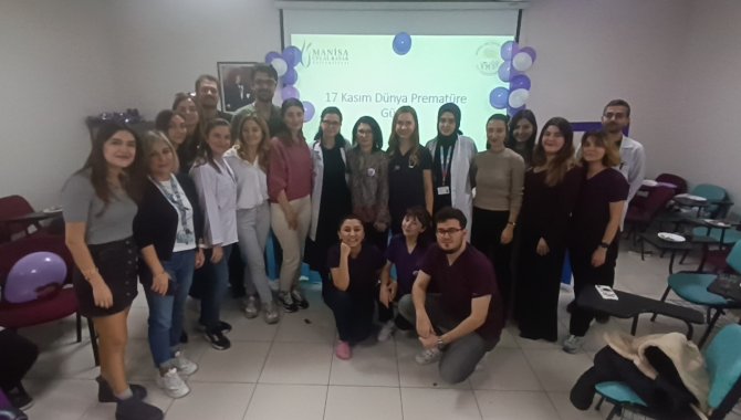 Manisa’da Geleneksel ’Dünya Prematüre Günü’ Kutlandı