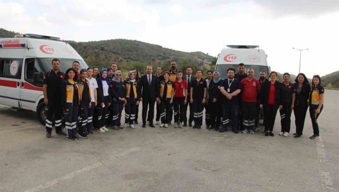 Aydın’da Acil Sağlık Personelleri Acil Sürüş Teknikleri İle Donanıyor