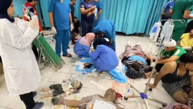 Gazze'deki Sağlık Bakanlığı: İsrail, Endonezya Hastanesi'ni toplu mezara dönüştürmeye çalışıyor