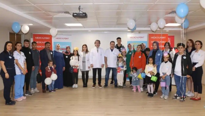 Medical Point'te diyabetli çocuklar unutulmadı