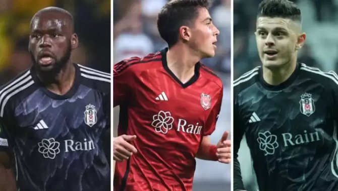 Beşiktaş'tan Onana, Rashica ve Yakup Arda Kılıç'ın sağlık durumu hakkında açıklama