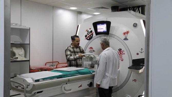 Halil Şıvgın Çubuk Devlet Hastanesi'nde MR cihazı hizmete girdi