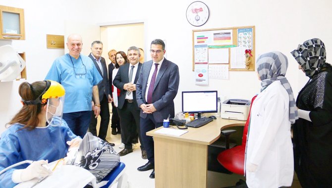 Kırıkkale İl Sağlık Müdürü Ağırtaş, ADSM'yi ziyaret etti