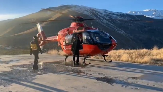 Helikopter Ambulans 3 Günlük Bebek İçin Havalandı