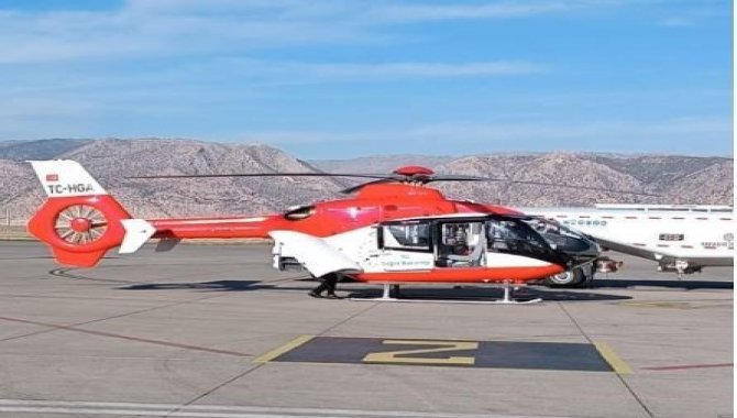 Şırnak’ta Ambulans Helikopter 5 Yaşındaki Çocuk İçin Havalandı