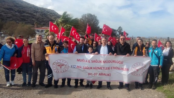 Datça Knidos'ta 112 Acil Sağlık Hizmetleri Haftası kutlandı