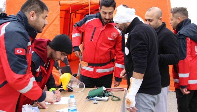 Sivas Numune Hastanesinde Kbrn Tatbikatı