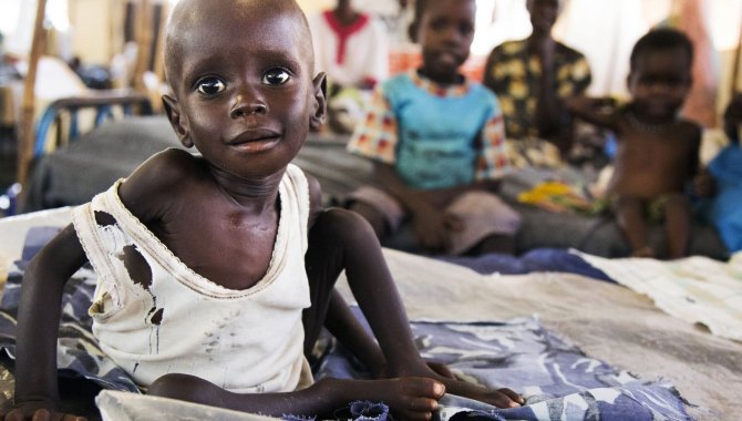 Liberya'da çocukların yüzde 30'u yetersiz besleniyor