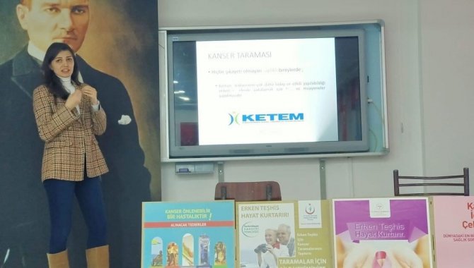 Kırklareli’de Öğrencilere Kanser Farkındalık Eğitimi