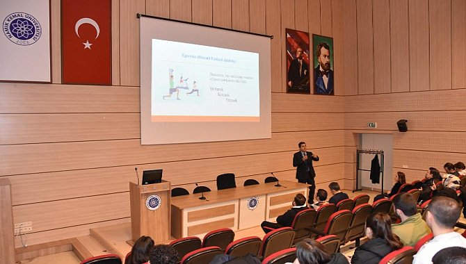 Tekirdağ'da "Egzersiz ve Spor Psikolojisi" semineri düzenlendi