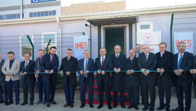 İMES OSB'de 112 Acil Sağlık Hizmetleri İstasyonu açıldı