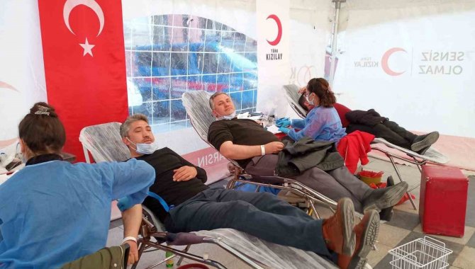Sarıgöl’de 46 Ünite Kan Bağışında Bulunuldu