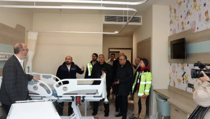 Kütahya Şehir Hastanesinin Yapımı Tamamlandı, Kontrol Ve Devreye Alma Çalışmaları Devam Ediyor