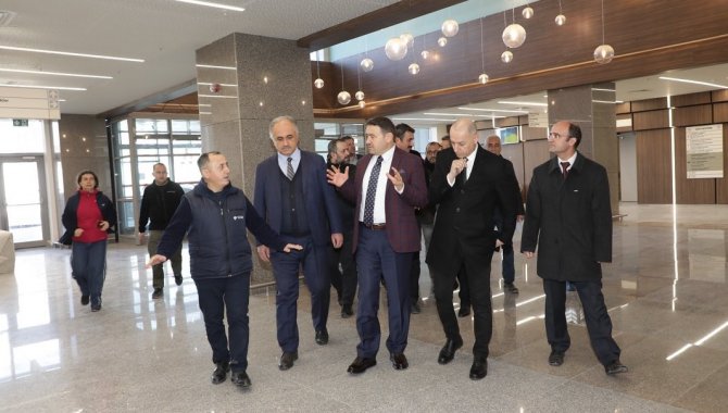 Kütahya Şehir Hastanesinde Son Testler Yapılıyor