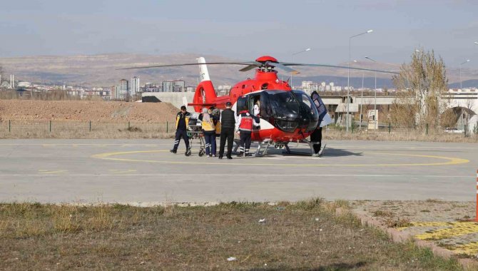 Sivas’a Yeniden Ambulans Helikopter Tahsis Edildi