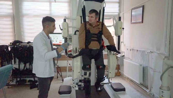 ‘Yürüme Robotu’ Bölgedeki Hastaların Umudu Oldu