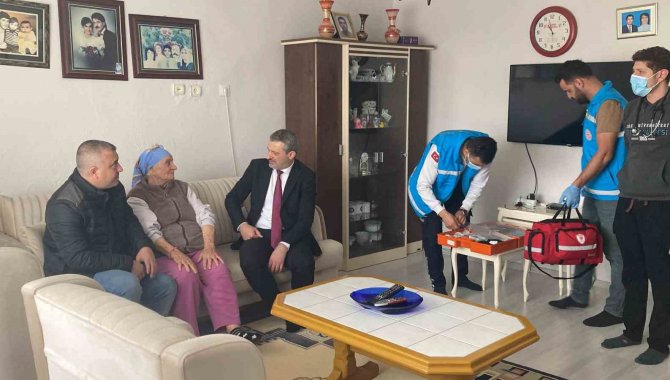 Tunceli’de Yaşlı Vatandaşlar Ziyaret Edildi