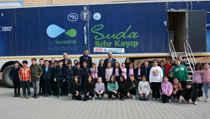 Kütahya’da Minik Öğrencilere Su Tasarrufu Anlatıldı