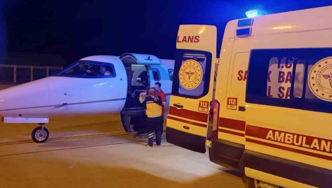 Ambulans Uçak Minik Alya İçin Havalandı