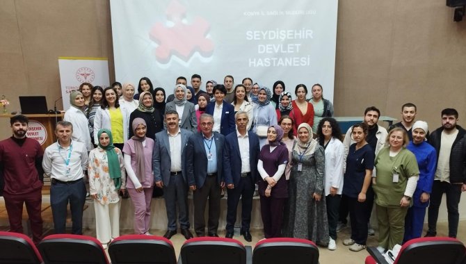 Seydişehir'de sağlık çalışanlarına eğitim verildi