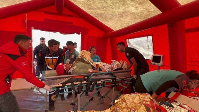 Mardin'de 7 kurumun katılımıyla acil durum ve ilk yardım tatbikatı yapıldı