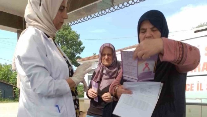 Köylerde Kanserin Risk Faktörleri Anlatılıyor