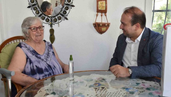 Sağlık Müdürü Şenkul, Ev Ziyaretlerine Devam Ediyor