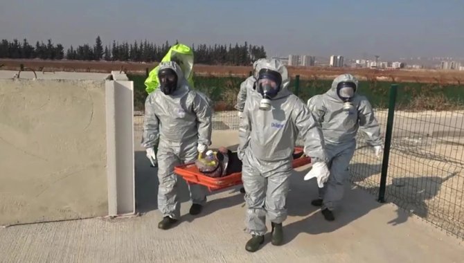 Şanlıurfa'da KBRN tatbikatı yapıldı