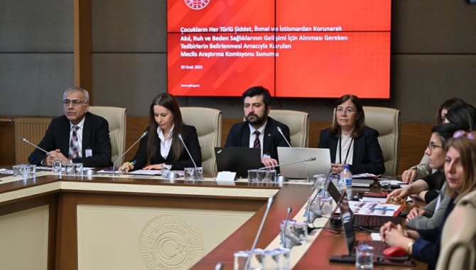 Çocukların Şiddet ve İstismardan Korunmasına Yönelik Komisyon, Sağlık Bakanlığı yetkililerini dinledi