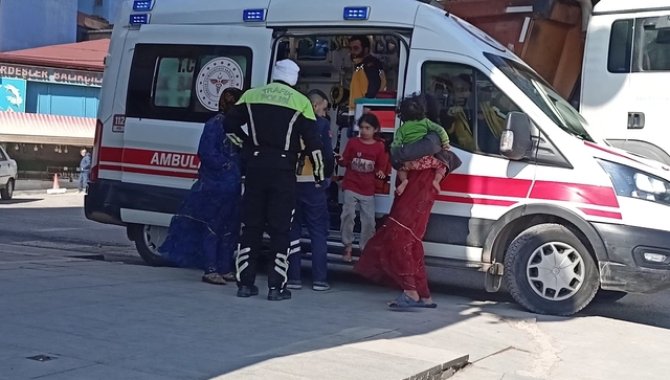 Kocaeli'de ambulansın çarptığı çocuk hafif yaralandı