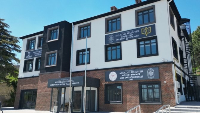 Kıranardı Mahallesi'nde Melikgazi Belediyesi Mehmet Sönmez Aile Sağlığı Merkezi açılacak