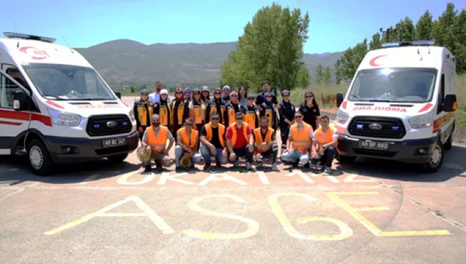 Tokat'ta ambulans sürüş güvenliği eğitimi düzenlendi