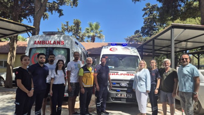 Datça'ya yeni ambulans tahsisi yapıldı