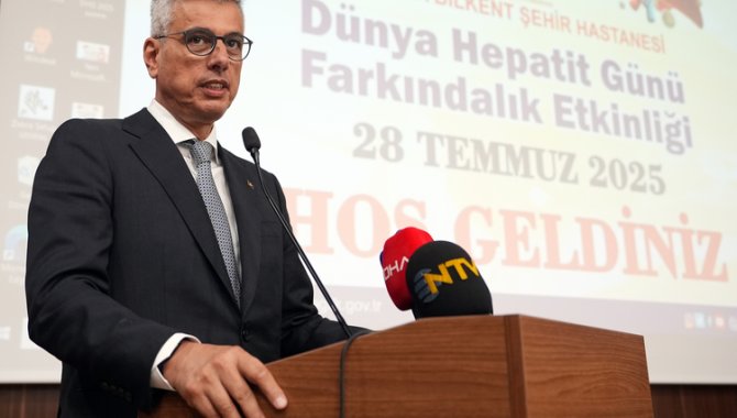 Sağlık Bakanı Memişoğlu, Dünya Hepatit Günü farkındalık etkinliğinde konuştu: