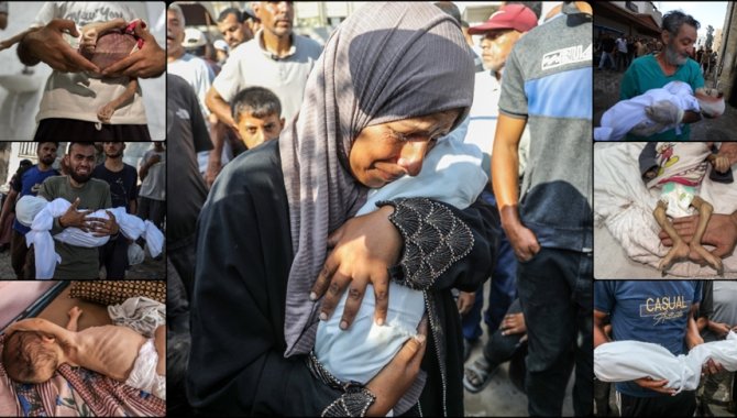 İsrail'in Gazze'ye saldırılarında 9 çocuk doğduğu gün 5'i de sadece bir günlükken hayattan koparıldı
