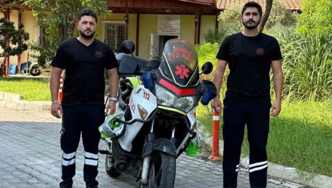 Muğla'da motosikletli acil sağlık ekipleri hizmet veriyor